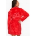 Халат Victoria's Secret Plush Short Cozy Robe, Red