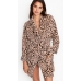 Халат Вікторія Сикрет Plush Short Cozy Robe, Leopard