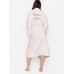 Халат Victoria's Secret Plush Long Robe, White Leopard