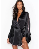 Атласний Халат Кімоно Victoria's Secret, Black