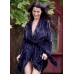 Халат Вікторія Сикрет Plush Short Cozy Robe, Black Leopard