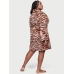 Халат Victoria's Secret Plush Short Cozy Robe, Тигровий колір