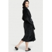 Халат Victoria's Secret Plush Long Robe, Black 