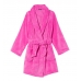 Халат Victoria's Secret Plush Short Cozy Robe, Summer Pink
