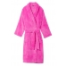 Халат Victoria's Secret Plush Long Robe, Ярко-рожевий