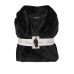 Халат Victoria's Secret Plush Short Cozy Robe, Black VS
