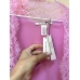 Халат Сатиновий з мережевними вставками Victoria's Secret LACE-TRIM SATIN LONG ROBE, LILAC CHIFFON