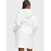 Халат Victoria’s Secret Terry Hooded Short Robe, Білий