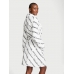 Халат Victoria’s Secret Plush Short Cozy Robe, Білий з лого VS