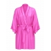 Халат Victoria's Secret Satin Hearts Robe, Яскраво-рожевий