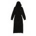 Халат Victoria’s Secret Chenille Hooded Long Robe, Чорний