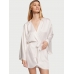 Халат-Кімоно Victoria's Secret Bride Embellished Satin Short Robe, Coconut White