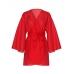 Халат-Кімоно Victoria's Secret Satin Short Robe, Червоний