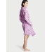 Халат Victoria's Secret Plush Short Cozy Robe, Purple