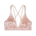Оксамитовий Бралет VICTORIA'S SECRET PINK VELVET TRIANGLE BRALETTE