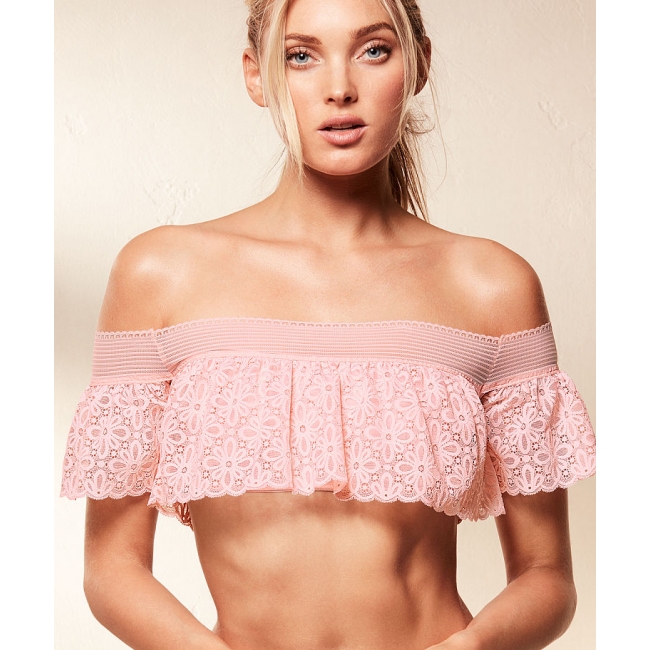 Мереживна Бралетка Lace Off-the-Shoulder Bralette
