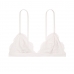 Бралеттка Victoria's Secret Crochet Lace Triangle Bralette White