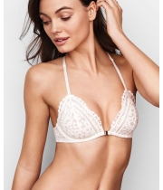 Бралетка Lace Triangle Underwire Bralette White