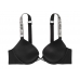 Бюстгалтер Victoria's Secret Shine Strap Bombshell Add-2-cups, чорний подвійний пушап