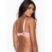 Бюстгальтер Victoria's Secret Very Sexy Shine Strap Push-Up Bra в персиковому кольорі зі стразами