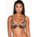 Бюстгалтер Victoria's Secret Very Sexy Shine Strap Push-Up Bra в леопардовому кольорі зі стразами