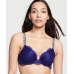 Бюстгалтер Victoria's Secret Very Sexy Shine Strap Lace Push-Up Bra, Темно-синій