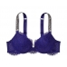 Бюстгалтер Victoria's Secret Very Sexy Shine Strap Lace Push-Up Bra, Темно-синій