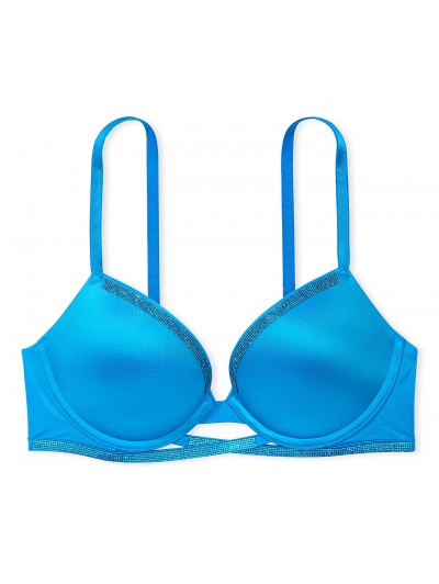 Бюстгалтер Victoria's Secret Very Sexy Shine Cradle Push-Up Bra, Голубий