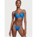 Бюстгалтер Victoria's Secret Very Sexy Shine Strap Lace Push-Up Bra, Синій