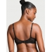 Бюстгалтер Victoria's Secret Wicked Twinkle Strap Unlined Lace Balconette Bra, Чорний 