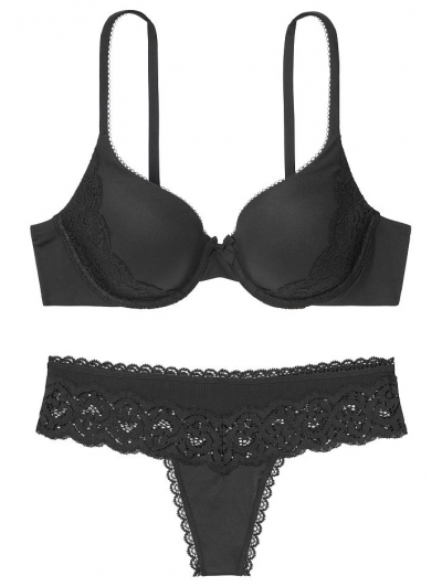 Комплект Вікторія Сикрет Perfect Coverage Bra & Tong Panty
