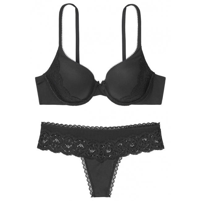Комплект Вікторія Сикрет Perfect Coverage Bra & Tong Panty