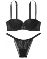 Мереживний комплект зі стразами Vistoria's Sесrеt Very Sexy Balconette Bra & Panty