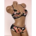 Комплект Victoria's Secret PINK DATE STRAPPY PUSH-UP & ALLOVER LACE THONG