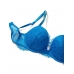 Комплект зі стразами Viсtоriа's Sесrеt Shine Strap Lace Push-up Bra & Brazilian Panty, Enamel Blue