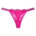 Комплект зі стразами Viсtоriа's Sесrеt Shine Strap Lace Push-up Bra & Tong Panty, Fuchsia Frenzy