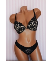 Комплект Victoria's Secret Add-2-Cups Multi-Way Push-Up & Tong Panty