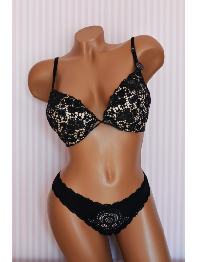 Комплект Victoria's Secret Add-2-Cups Multi-Way Push-Up & Tong Panty