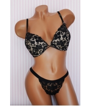 Комплект Victoria's Secret Add-2-Cups Multi-Way Push-Up & Tong Sexy Panty