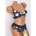 Комплект Victoria's Secret PINK Wear Everywhere Super Push Bra & Floral Lace Cheekster