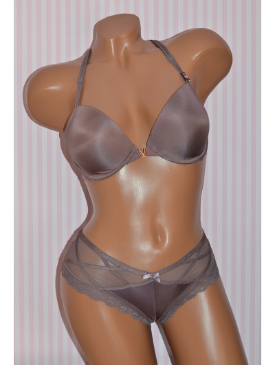 Комплект Victoria's Secret SEXY ILLUSIONS Push Up Bra & No Show Tong