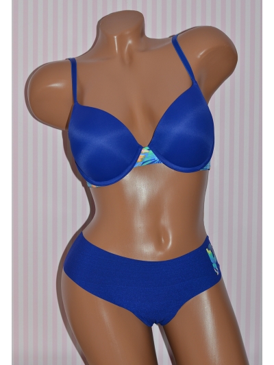 Комплект Victoria's Secret PINK Wear Everywhere Push-Up Bra & Thong