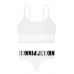 Комплект Victoria's Secret PINK COMFY FISHNET BRALETTE & Seamless Mesh Thong