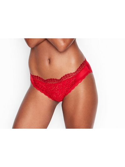 ТРУСИКИ З АЖУРНИМИ ВСТАВКАМИ ВІД VICTORIA'S SECRET Lace-front Bikini Panty