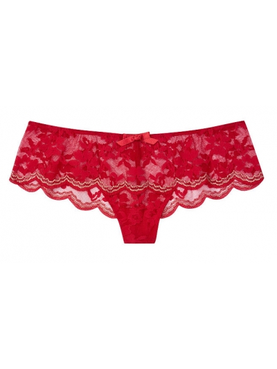 Мереживні трусики Scalloped Lace Hipster Thong Panty