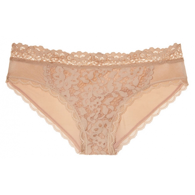 ТРУСИКИ З АЖУРНИМИ ВСТАВКАМИ ВІД VICTORIA'S SECRET Lace-front Bikini Panty
