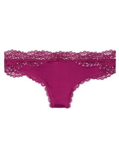 ТРУСИКИ З АЖУРНИМИ ВСТАВКАМИ ВІД VICTORIA'S SECRET Lace-back Thong Panty
