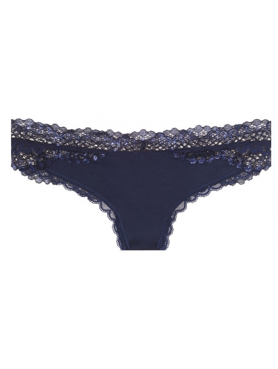 ТРУСИКИ З АЖУРНИМИ ВСТАВКАМИ ВІД VICTORIA'S SECRET Lace-back Thong Panty