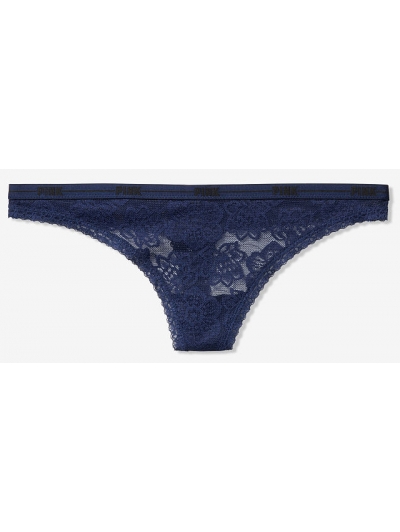 ТРУСИКИ VICTORIA'S SECRET PINK Lace Logo Thong