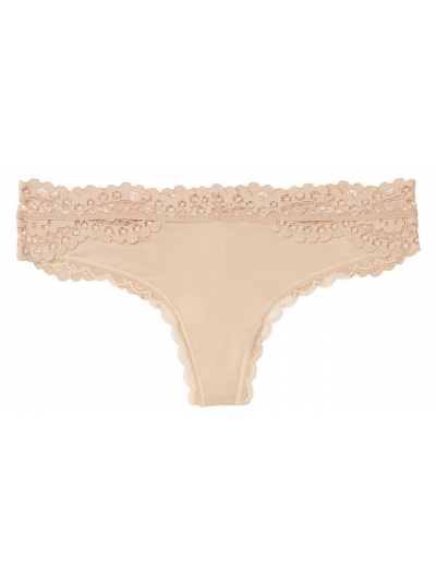 ТРУСИКИ З АЖУРНИМИ ВСТАВКАМИ ВІД VICTORIA'S SECRET Lace-back Thong Panty